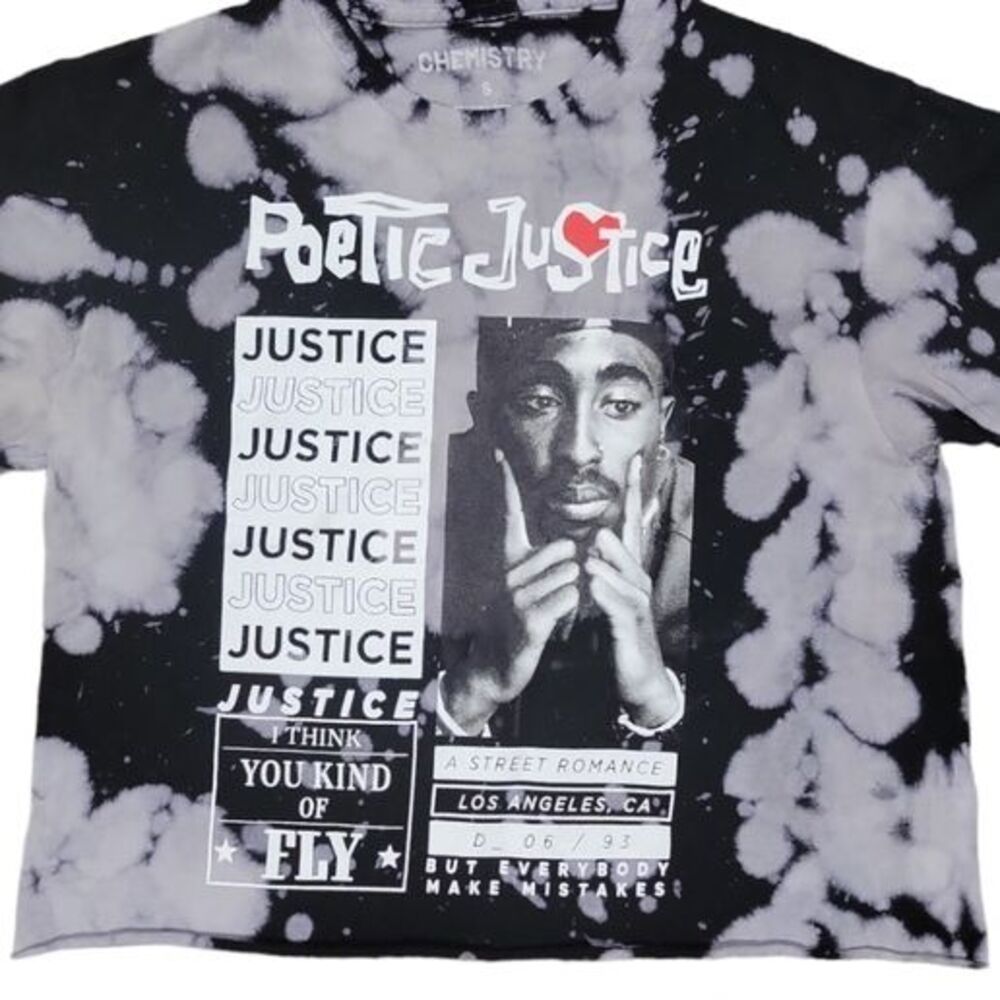 Tupac Poetic Justice Croped Tee - S